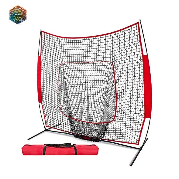 Baseball Sock Net Screen/Pro Qualidade 7ft x 7ft baseball Bater Net para Soft Toss e Bater Tee Prática