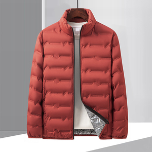 Veste thermique en polyester au graphène tendance 2026 pour hommes - Manteau coupe-vent à col montant pour la randonnée, le ski, les voyages d'hiver - Product Image 3