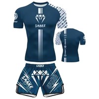 T-shirt et short d'entraînement unisexe Venom UFC High Spring à séchage rapide et respirant, avec logo avant, pour boxe, Muay Thai et arts martiaux