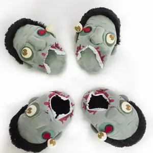 Custom plush Hot Products The zombie slippers Funny and cute gift