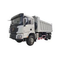 Camion benne SHACMAN H3000 F3000 X3000 6x4 de 30-50 tonnes avec caisse de chargement CIMC pour l'exploitation minière et la construction