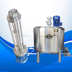 Tanque de Mezcla de Acero Inoxidable con Certificación CE, con Chaqueta de Calentamiento y Enfriamiento, Agitador Personalizado para Salsas, Cremas, Cosméticos y Productos Químicos - Product Image 6