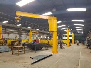 Atelier de haute qualité électrique 0.5T 1T 2T petite grue portative mobile grue de levage Jib Grua <span class=keywords><strong>Kran</strong></span> - Product Image 5