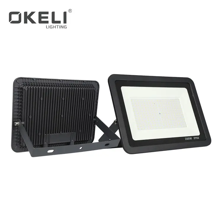 OKELI عالية مشرق 20w 30w 50w 150w 200w LED كشاف ضوء للماء IP66 ل مصباح إنارة غامرة خارجي كشاف ضوء