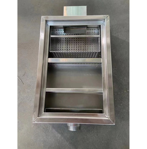 Separador de agua y aceite de acero inoxidable comercial VICTORY para cantinas de catering Singapur Inox hoteles y restaurantes ambientales - Product Image 2