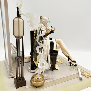 Figurine de dessin animé <span class=keywords><strong>Genshin</strong></span> Impact <span class=keywords><strong>Ningguang</strong></span> de 27cm, Figurine d'action <span class=keywords><strong>Genshin</strong></span> Impact Zhongli Klee/Paimon, Collection de figurines modèle poupée jouets - Product Image 4