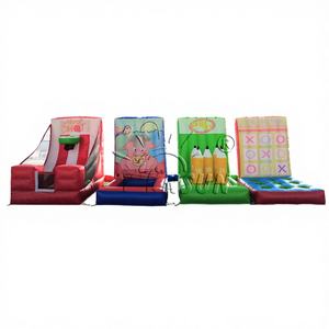 WINSUN Juego Inflable Cuatro en Uno de Deportes y Obstáculos, Material de PVC, Resistente al Fuego y al Agua, Capacidad de 200 kg - Product Image 1