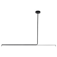 Lustre Minimaliste pour Restaurant, Maison, Style Moderne Simple Nordique, en Alliage de Zinc et Acrylique, LED, pour Table Longue, Table à Manger, Bureau