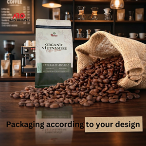 กาแฟอาราบิก้าคั่วคุณภาพสูงจากเวียดนามเมล็ด100% อาราบิก้า0.25กก. กลิ่นหอมของผลไม้สุกประกายวิบรื่น - Product Image 5