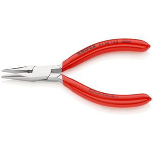 KNIPEX 37 33 125 Precision mechanics <b>pliers</b> coated in chrome-plated synthetic resin 125 mm - Product Image 2
