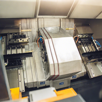 Tour CNC horizontal de précision 4 axes YH42 pour l'usinage d'arbres longs en métal, acier et alliage pour l'automobile et les micromoteurs