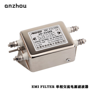 ตัวกรอง EMI อันโจว AN-3A4HB 3A แบบยึดด้วยสลักเกลียว โมดูลกรองสายไฟ AC เฟสเดียว - Product Image 1