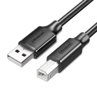 Câble de charge et de données USB 2.0 Type-C Mindpure, mâle B vers femelle A Mini 5 broches, pour appareil photo et ordinateur, câble blindé tressé