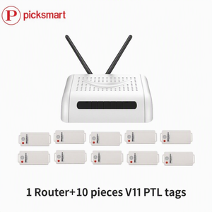 ชุดสาธิต Wireless PTL <span class=keywords><strong>V11</strong></span> ป้ายแท็กดิจิทัล 868MHz พร้อมไฟ LED สำหรับระบบไฟส่องสว่างในการคัดแยกสินค้าในคลังสินค้า - Product Image 1