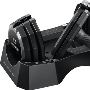 Bộ tạ tập thể dục tại nhà chất lượng cao, trọng lượng từ 10 đến 50LB, có thể điều chỉnh - Product Image 4