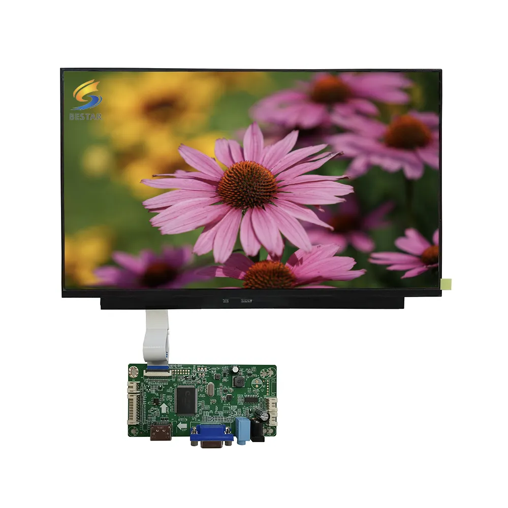 HKC 15.6 polegadas 1920*1080 IPS LCD Placa Controladora MB156CS01-2 com HD-MI kits 16 opcional: S Display TFT Painéis para o Uso Do Laptop