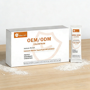 مكمل غذائي عالي التركيز من الكولوستروم البقري النقي، مسحوق الكولوستروم لصحة الأمعاء ونمو الشعر والجمال ودعم المناعة - Product Image 1