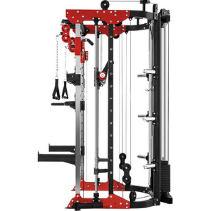 Máquina Smith para Gimnasio <span class=keywords><strong>en</strong></span> Casa, Equipo <span class=keywords><strong>Multifuncional</strong></span> de <span class=keywords><strong>Entrenamiento</strong></span> de Fuerza, Soporte para Sentadillas, Banco de Pesas, Equipo de <span class=keywords><strong>Entrenamiento</strong></span> Integral - Product Image 3