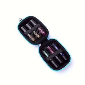 Estuche de transporte para aceites esenciales Eva con cierre de cremallera, estuche de transporte personalizado de nailon para botellas de colonia, estuche para botellas de aceite - Product Image 4
