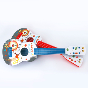 Nouveau Produit Ukulélé Musical, Petite Guitare Jouet pour Enfants, Filles et Garçons Débutants, Instrument <span class=keywords><strong>de</strong></span> Musique Jouable, Ukulélé <span class=keywords><strong>Violon</strong></span> - Product Image 2