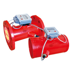 YomteY Fire Fighting Flow Meter Switch Valve 300mh Cast Iron Digital Display Water Meter - Product Image 1