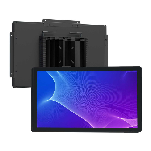 Ip65 Waterproof Fanless Industrial Pc 1000 Nits 10.4 12.1 15 17 19 Inch Linux Win 10 Embedded Industrial Touch Screen Panel Pc