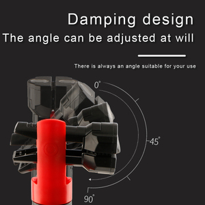 Lampe <span class=keywords><strong>de</strong></span> travail rechargeable Portable COB LED Base magnétique 360 ° crochet rotatif pince lumière pour atelier Garage automobile lampe <span class=keywords><strong>de</strong></span> travail - Product Image 4
