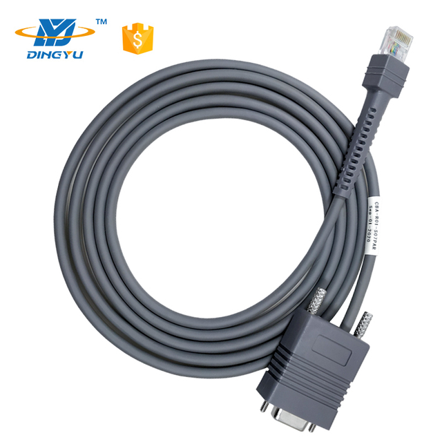 Factory Custom RJ45 USB CCD Scan Element Zebra Symbol Barcode Scanner LS2208 LS4478 Scanner Cable 1-Year Warranty in Stock