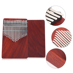 Kalimba pulgar Piano pequeño portátil de madera 17 tecla dedo principiante instrumento de música <span class=keywords><strong>K17A</strong></span> - Product Image 4