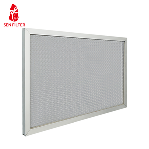 Paslanmaz çelik alüminyum çerçeve <span class=keywords><strong>metal</strong></span> hava filtresi yıkanabilir alüminyum örgü birincil filtre - Product Image 3