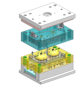 قالب حقن بلاستيكي للوحة المفاتيح بسعة 500 ألف ضغطة، لصنع أزرار الكمبيوتر/لوحة المفاتيح/لوحة الأرقام - Product Image 2