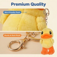 Pendentif de sac à dos en peluche personnalisé, porte-clés figurine d'action, boîtes mystères OEM en vinyle PVC, jouets mignons et câlins pour garçons de 14 ans et plus