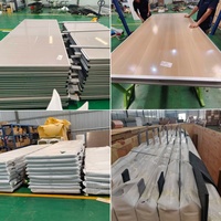 Partisi Dinding Geser Otomatis Elektrik 65/85/100mm Opsional, Pembatas Ruangan Lipat Geser untuk Ballroom Hotel