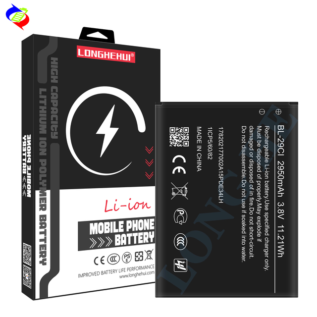 BL-29CI Battery 2950mah 3.8V for Nokia C12 C10 C20 C21 Rechargeable Li-ion Batteries