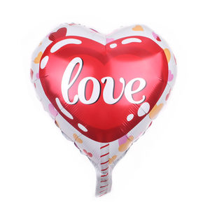 18 pouces Saint Valentin Décoration De Fête Ballons En Forme De Coeur Avec Alphabet Amour Ballons D'hélium En Gros - Product Image 2