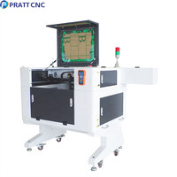 Machine de gravure laser Pratt pour métaux, acrylique, bois, numéros de châssis et cartes d'identité