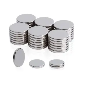 Strong Round Neodymium Disc Magnets Small Rare Earth Magnets For Whiteboard Crafts