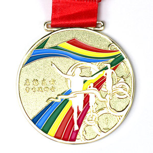 Precio competitivo personalizado aleación <span class=keywords><strong>de</strong></span> zinc chapado en oro 3D maratón correr deportes medallas y trofeos <span class=keywords><strong>placas</strong></span> - Product Image 4