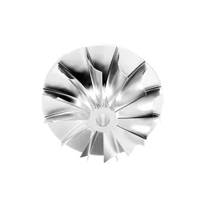 Jiyan Factory Inconel 718 Aerospace Industry Private Aircrafts Space Craft Satellite Turbine Impeller 5 Axis CNC Parts