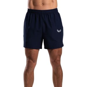 Pantalones Cortos Deportivos Azul Marino para Hombre, Ligeros, de Secado Rápido, para Entrenamiento, Running, con Bolsillos, para Gimnasio, Fitness y Entrenamiento - Product Image 1