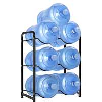 Stand Alone 5 Gallonen Wasser flasche Lager regal Handbuch Waren regal Krug halter Eimer Rack Platzsparend für Wassersp ender