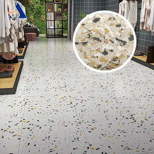 Fournisseur direct d'usine en Chine, flocons d'époxy de 3-5 mm de couleurs mélangées, flocons de vinyle pour revêtement imitation pierre - Product Image 4