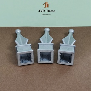 JYD Pagar Aluminium Tiang Tombak Die Cast 1/<span class=keywords><strong>2</strong></span> "5/8" <span class=keywords><strong>3</strong></span>/4 "1" Aluminium Tombak Pagar Luar Ruangan Finials Terlaris - Product Image 4