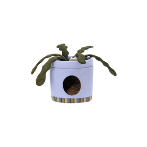 Cama para Gatos en Maceta Fowan, Refugio Cálido para Gatos en Invierno, Juguete para Gatos con Forma de Flor, Nido Integrado para Mascotas, Suave, Cómodo, Lavable, para Todas las Estaciones - Product Image 3