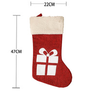 Nouvelles chaussettes de Noël, sacs cadeaux, décorations de Noël, pendentifs de Noël, ornements pour arbre de Noël, sacs de bonbons