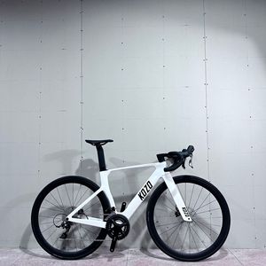 Bicicleta de Carretera de Fibra de Carbono KOZO KOZO1 UT DI2 Juego Grande Sin Suspensión Sin Frenos <span class=keywords><strong>Shimano</strong></span> UT Di2/8170 Freno de Disco Hidráulico 24 Velocidades - Product Image 2