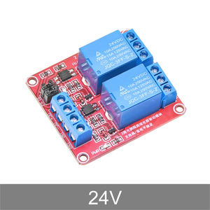 광커플러가있는 <span class=keywords><strong>2</strong></span> 채널 <span class=keywords><strong>5V</strong></span>/12V/24V 릴레이 모듈 보드 실드 <span class=keywords><strong>Arduino</strong></span>의 하이/로우 레벨 트리거 지원 - Product Image 4