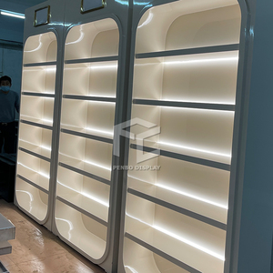 Thời trang thương mại hiển thị Túi xách triển lãm hiển thị đứng Lady Túi <span class=keywords><strong>Showcase</strong></span> cho nước hoa cửa hàng đồ nội thất thương mại hiển thị - Product Image 3