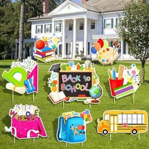 Panneau de jardin en plastique ondulé coloré personnalisé de 18*24 pouces, fabriqué en usine, imperméable, de bonne qualité, produit d'extérieur - Product Image 2