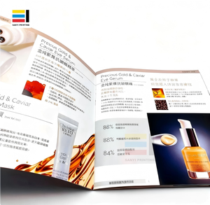 Kişiselleştirilmiş Kitapçık Güzellik Ürün Kataloğu Promosyon Broşürü Baskısı Ciltsiz Çalışma Kitabı Yumuşak Kapaklı Kitap Mükemmel Ciltleme - Product Image 2